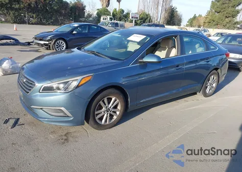 2016 Hyundai Sonata Se из США, поврежденный, VIN 5NPE24AF7GH270608